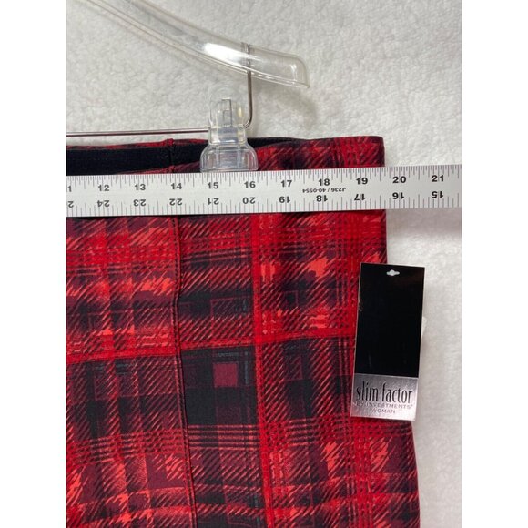 Slim Factor by Investments Woman 2XS Short Slim Straight Elastic Waist Pant NWT - Picture 9 of 12